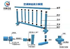 拼装式锌钢阳台栏杆需要哪些配件